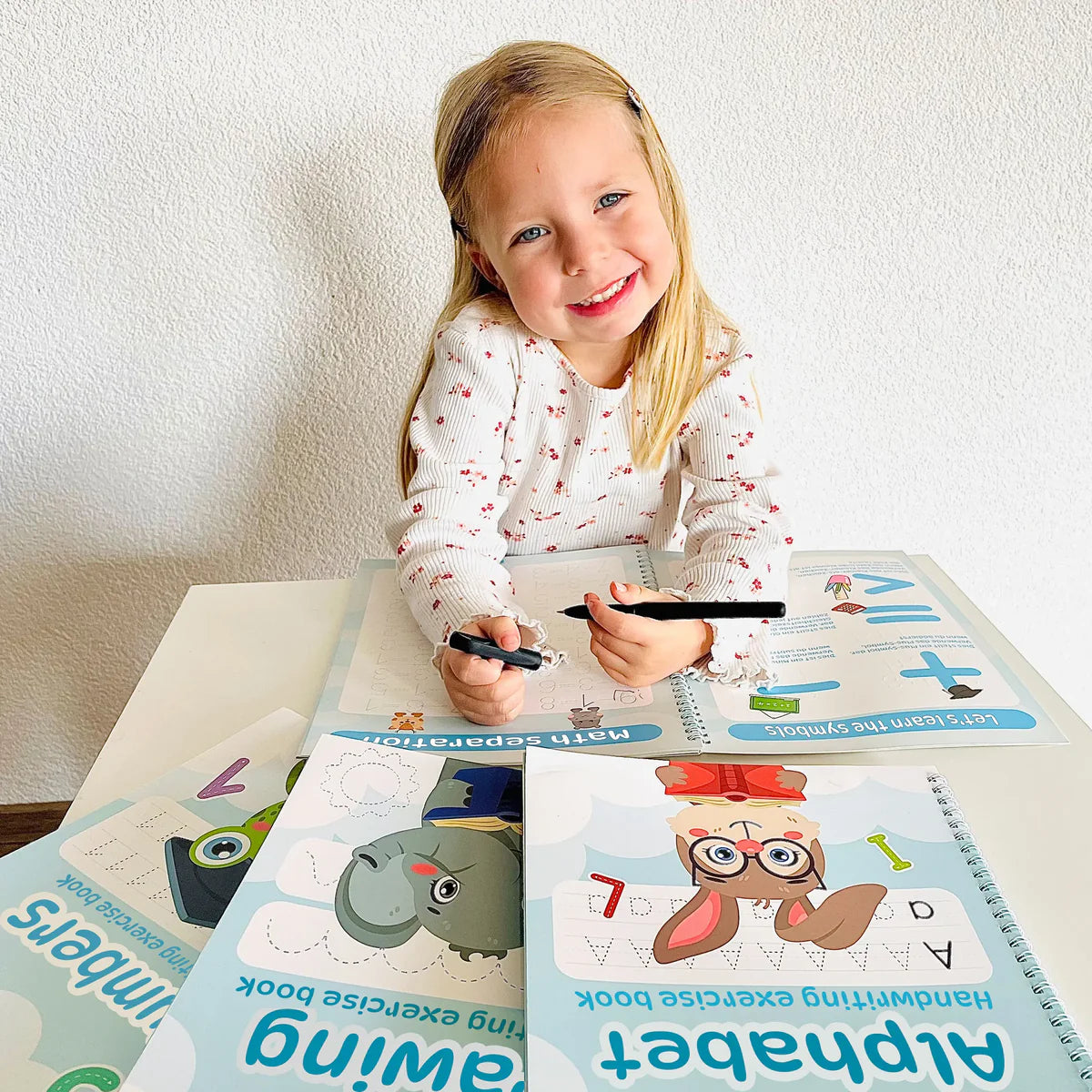 Kiddio™️ Magical Handwriting Practice Books