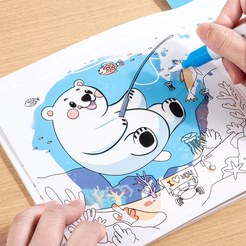 Kiddio™️ Magische Malbücher