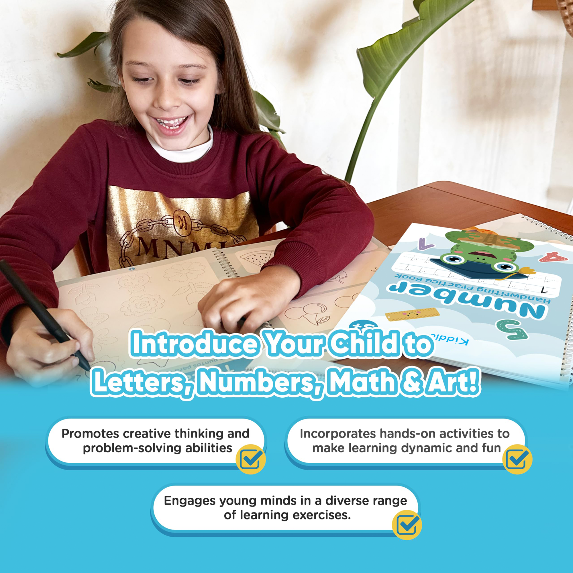 Kiddio™️ Magical Handwriting Practice Books